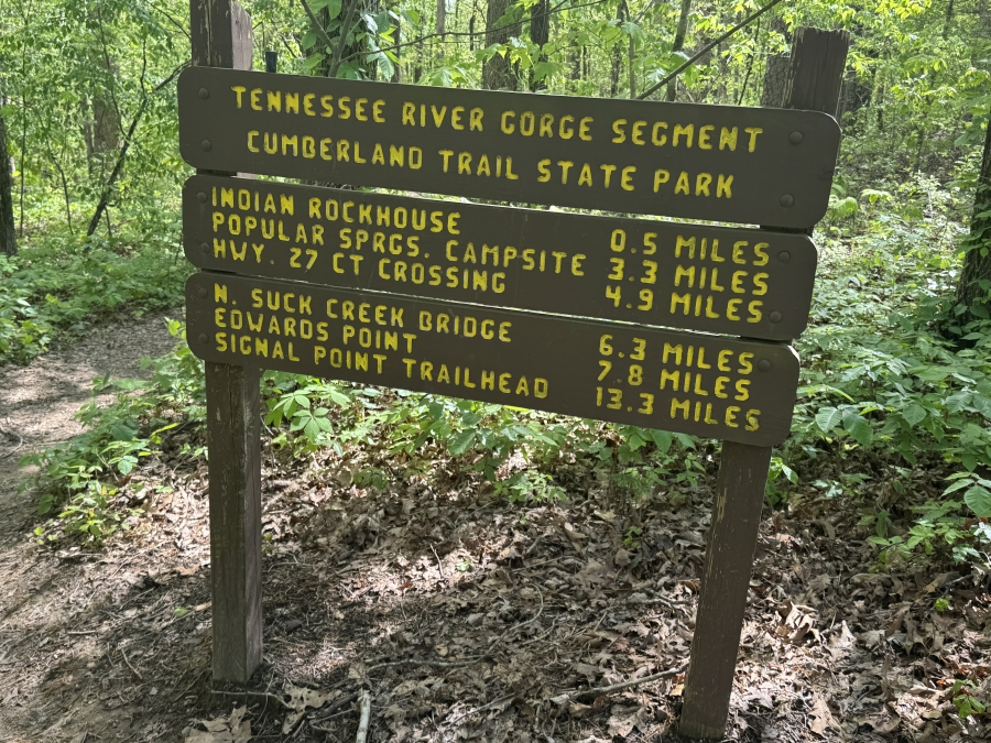 CT Trail Sign